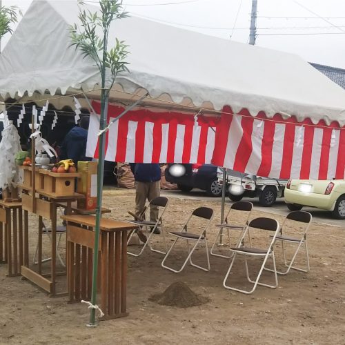 S様邸工事日記＿祝！地鎮祭