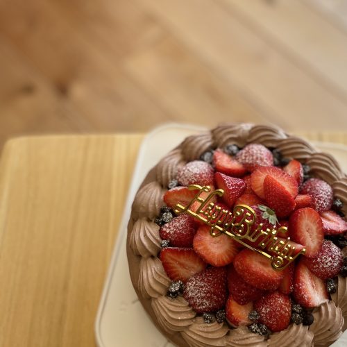 チョコレートショートケーキ